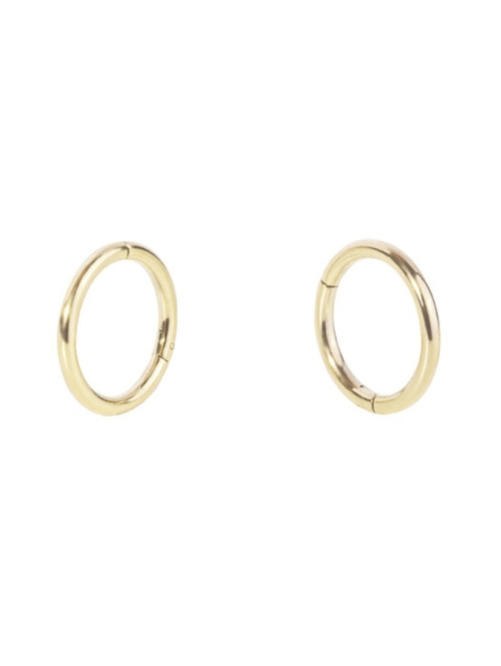 Svelto Infinite Hoop Earrings - 10 mm